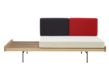 DAYBED - Upholstered fabric bench with back by Ligne Roset - view 2